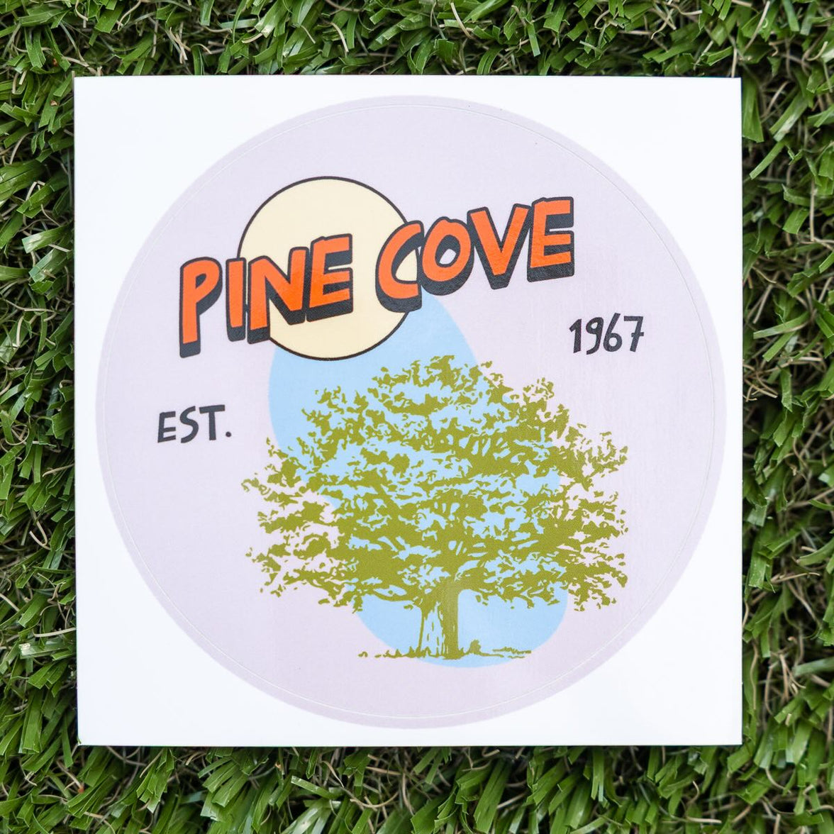 Live Oak Sticker - Pine Cove Web Store