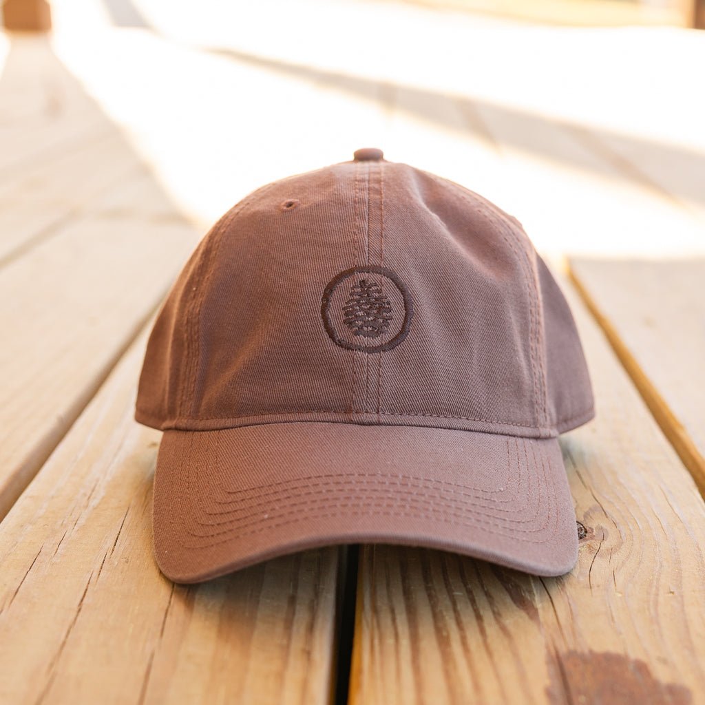 Brown Logo Hat - Pine Cove Web Store