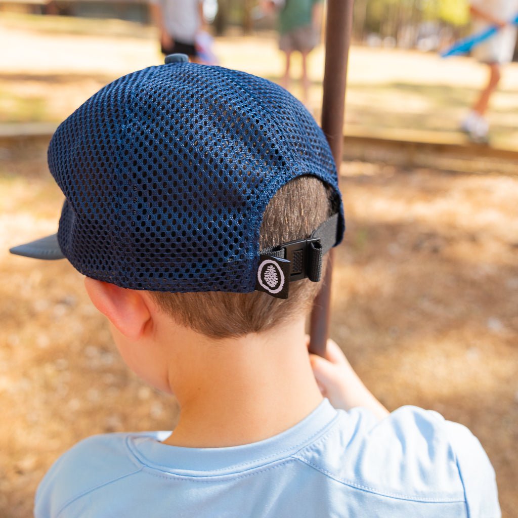Mesh Hat - Blue - Pine Cove Web Store