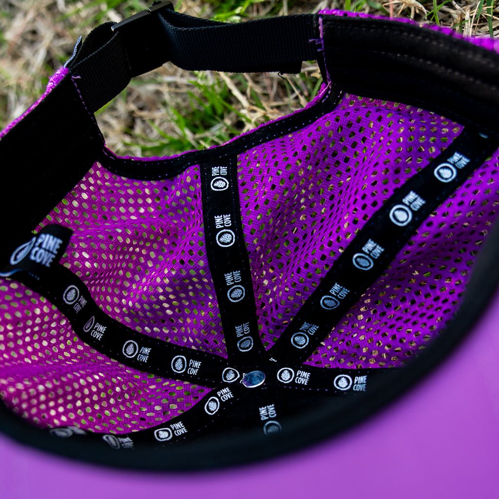 Mesh Hat - Purple - Pine Cove Web Store