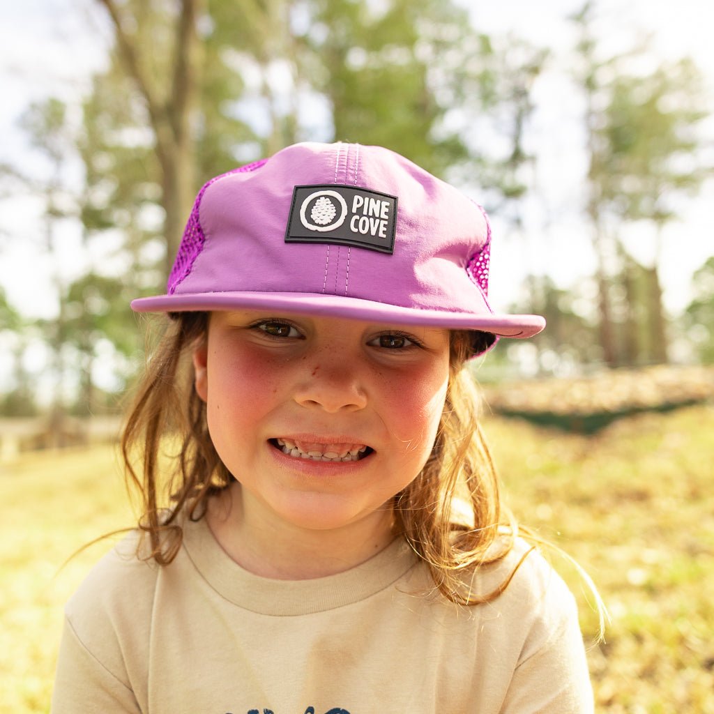Mesh Hat - Purple - Pine Cove Web Store