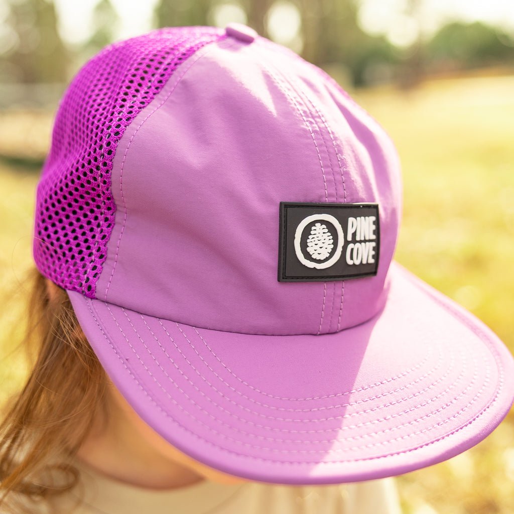 Mesh Hat - Purple - Pine Cove Web Store