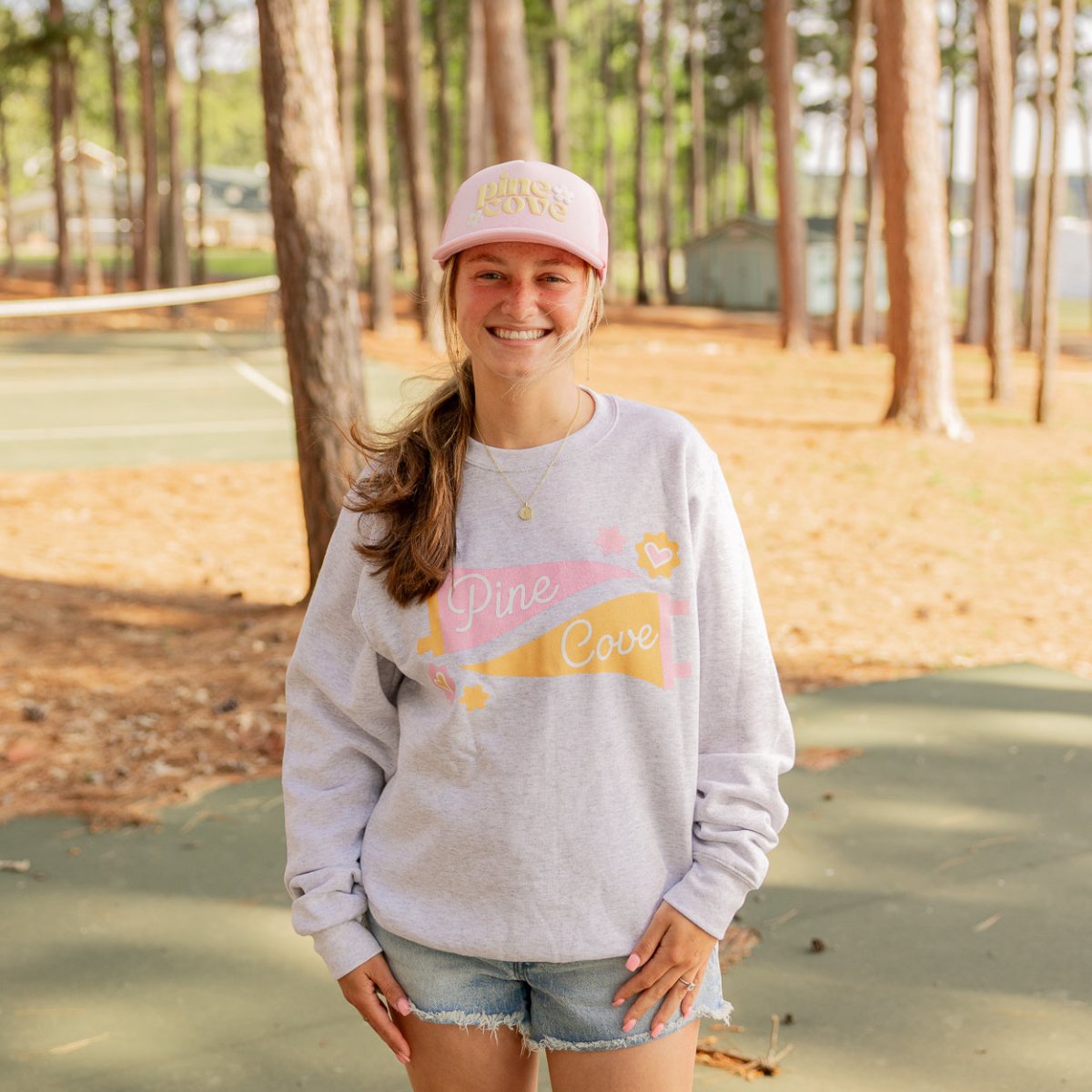 Adult Pennant Crew - Pine Cove Web Store