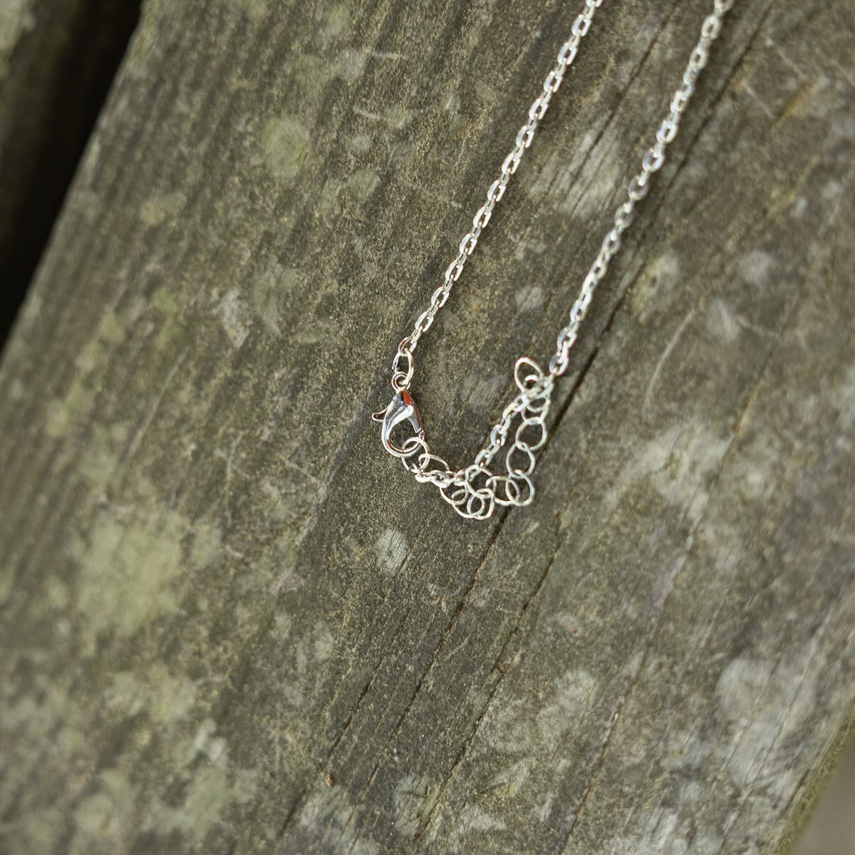 Silver Tag Necklace - Pine Cove Web Store
