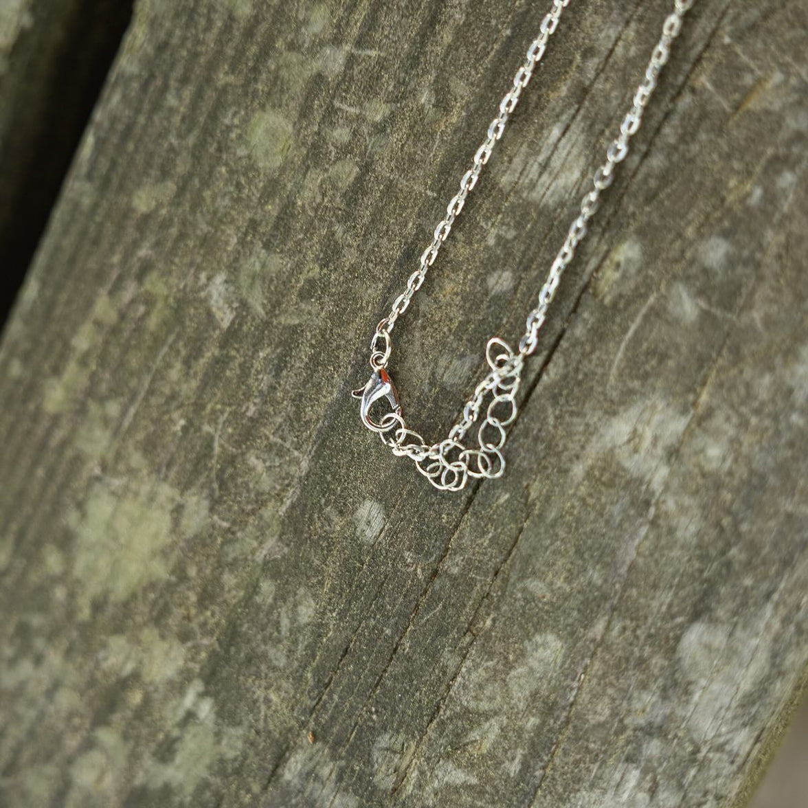 Silver Tag Necklace - Pine Cove Web Store