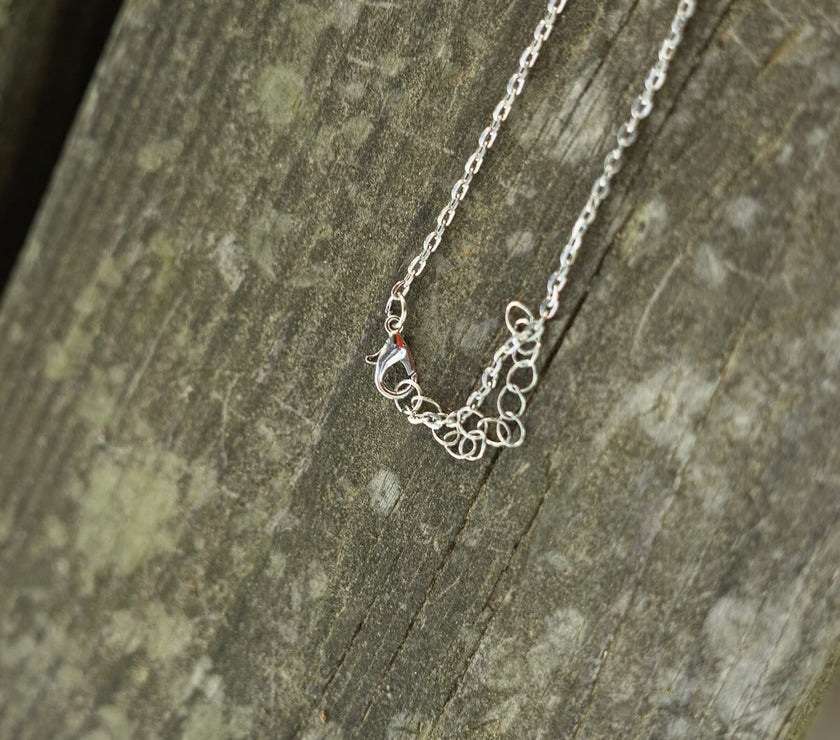 Silver Tag Necklace - Pine Cove Web Store