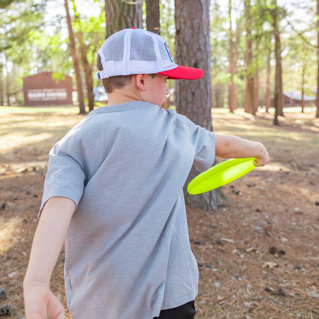 Youth Simple Active Tee - Pine Cove Web Store