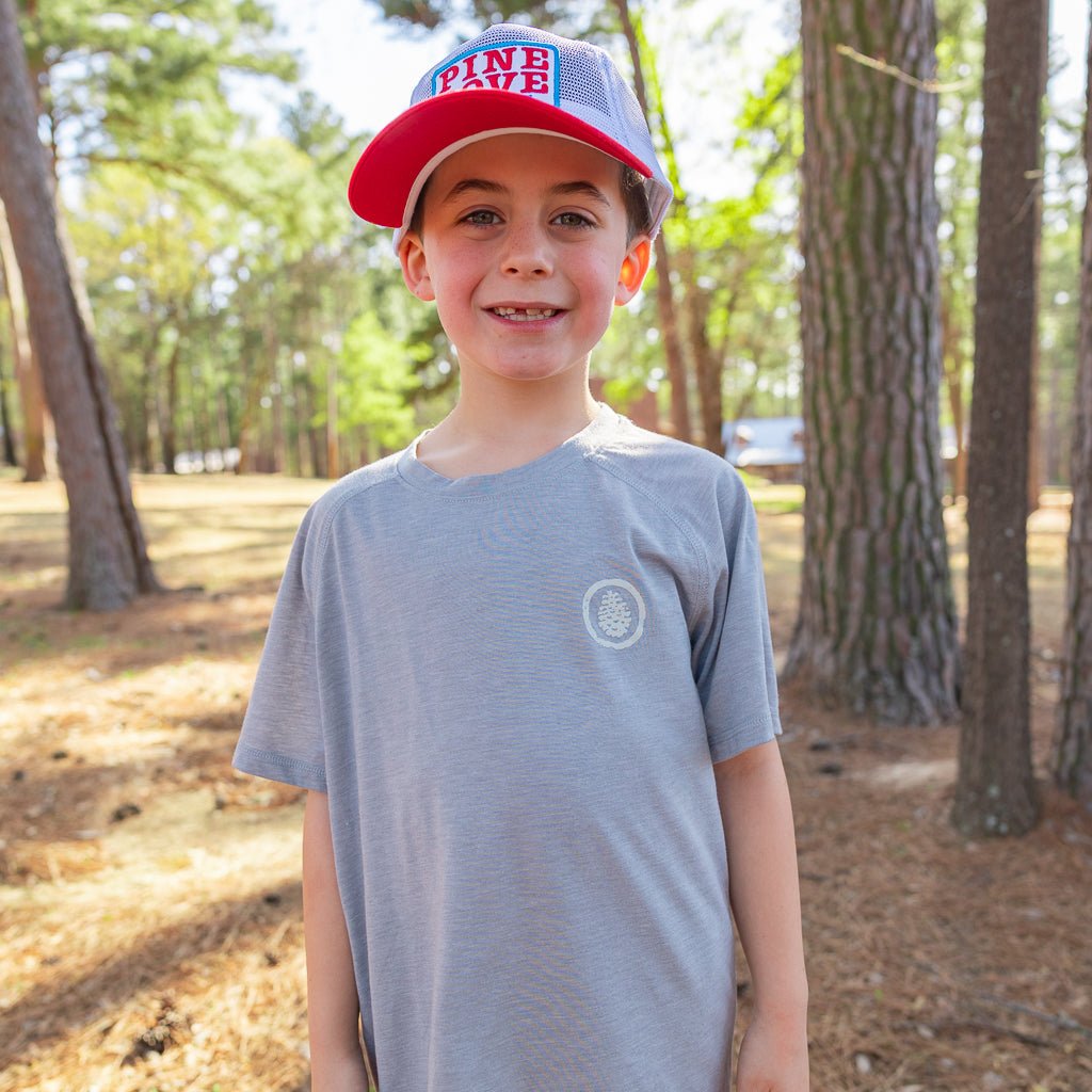 Youth Simple Active Tee - Pine Cove Web Store