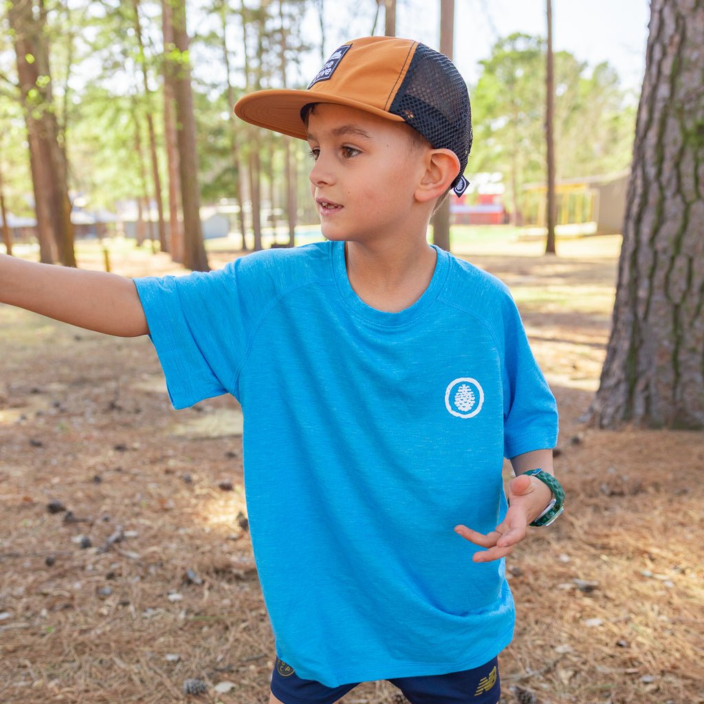 Youth Simple Active Tee - Pine Cove Web Store