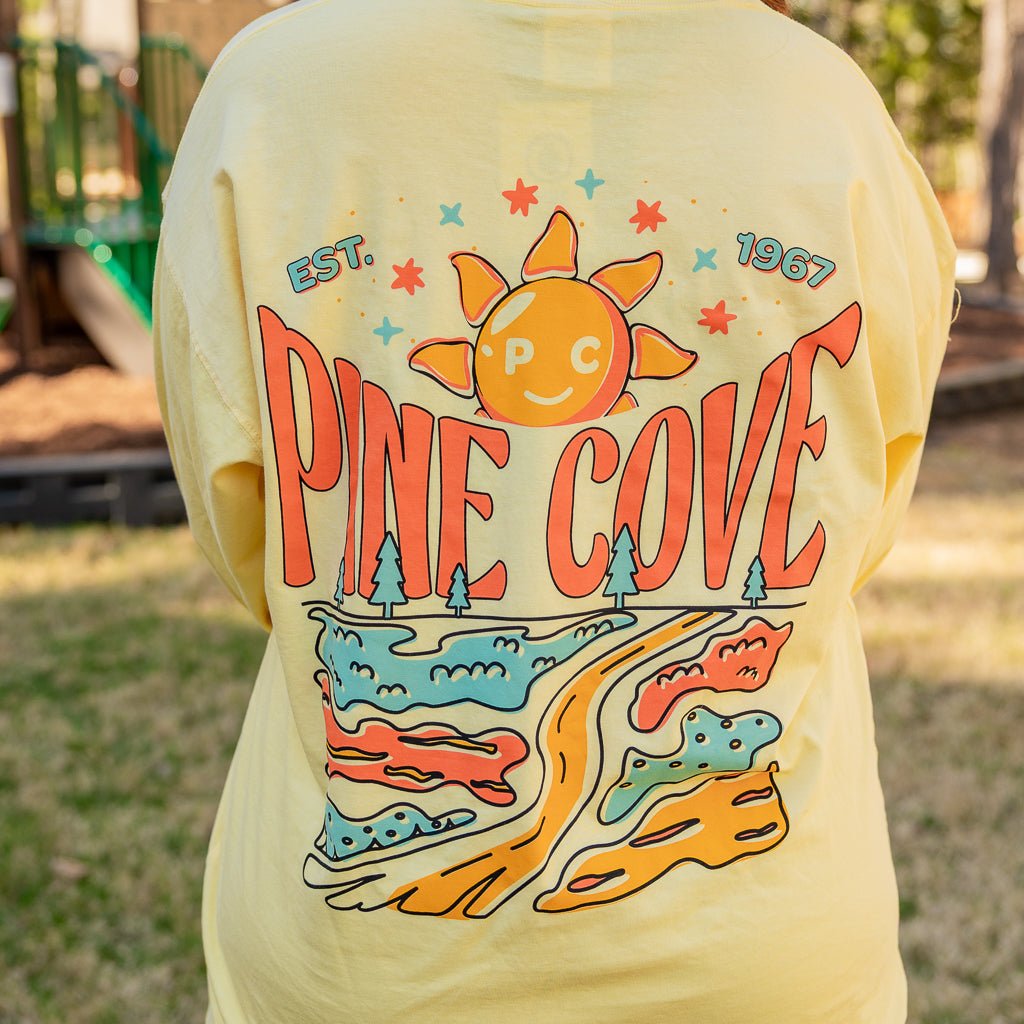 Adult Smiley Long Sleeve - Pine Cove Web Store