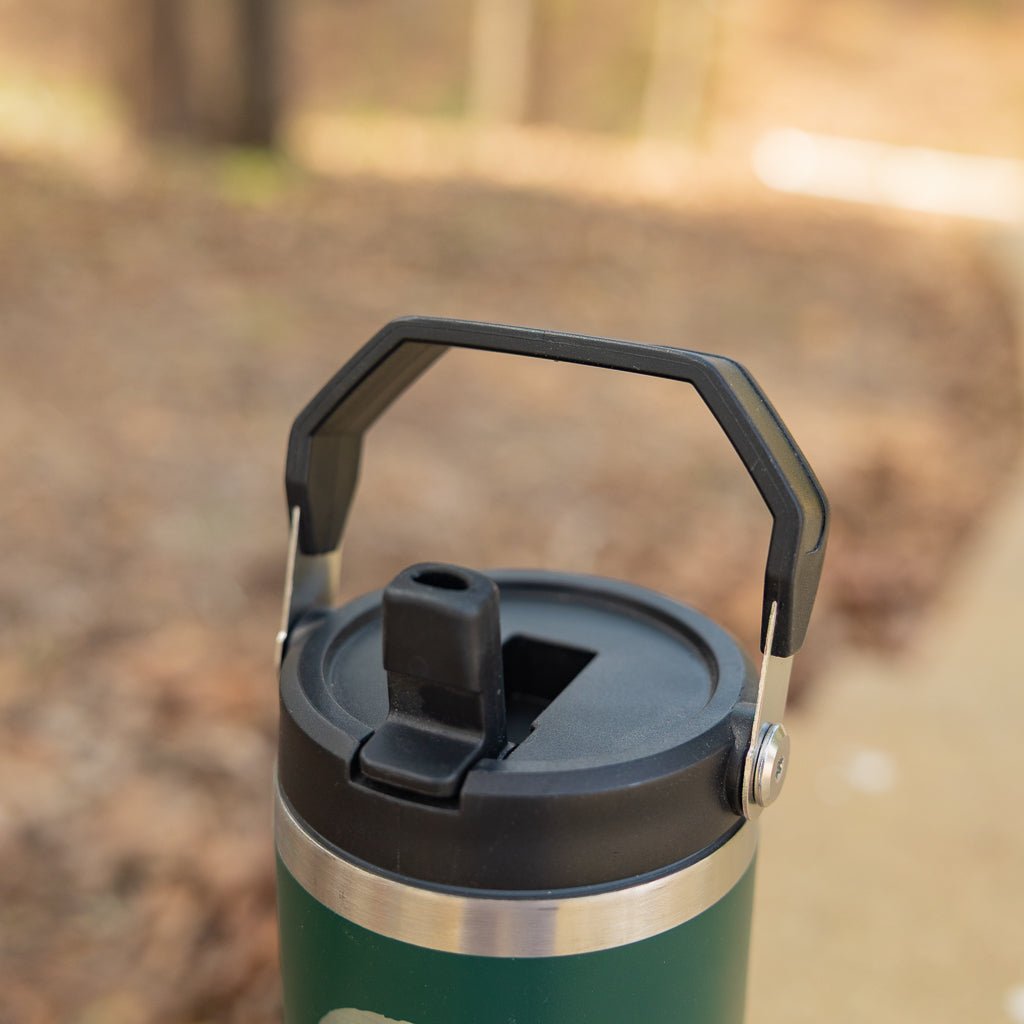 Steel Handle Tumbler - Pine Cove Web Store