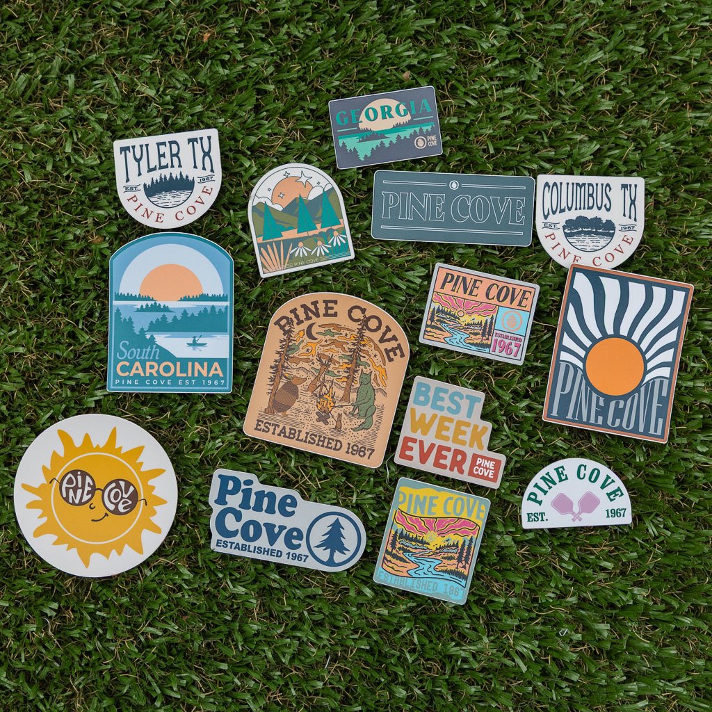 Stickers Assorted - Pine Cove Web Store