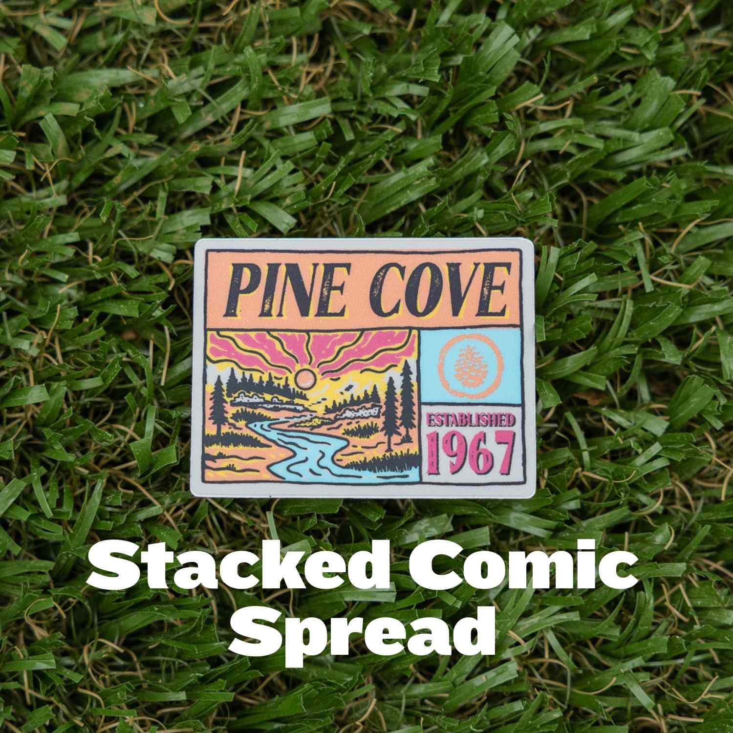 Stickers Assorted - Pine Cove Web Store