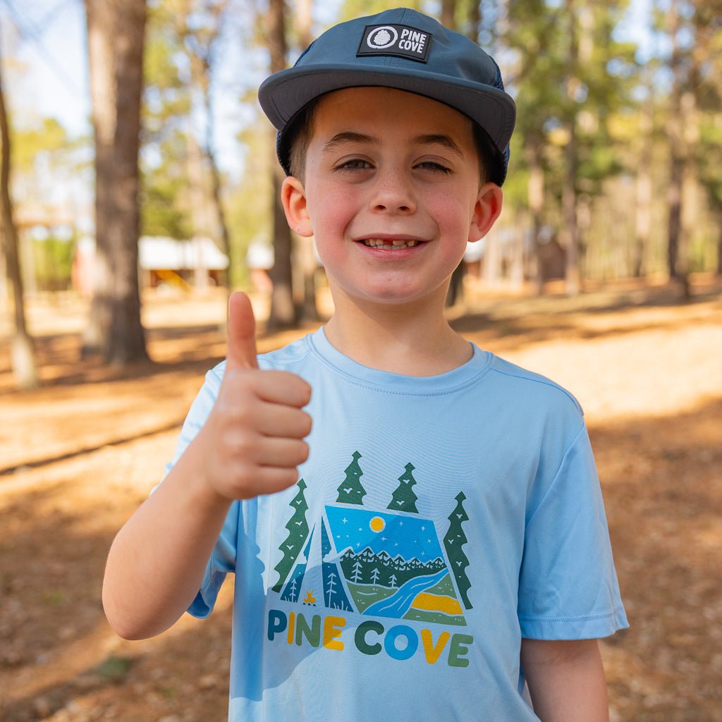 Youth Tent Tee - Pine Cove Web Store