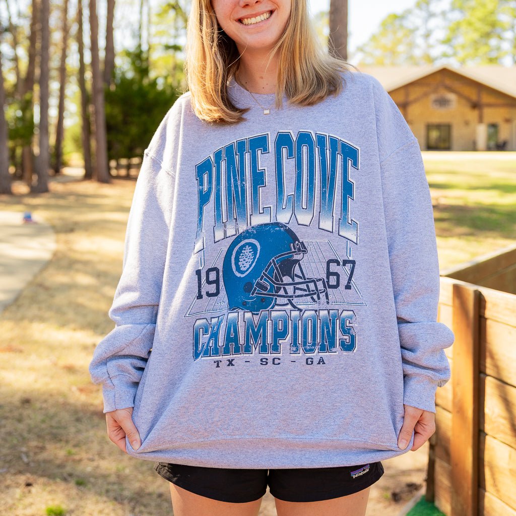 Adult Vintage Champions Crew - Pine Cove Web Store