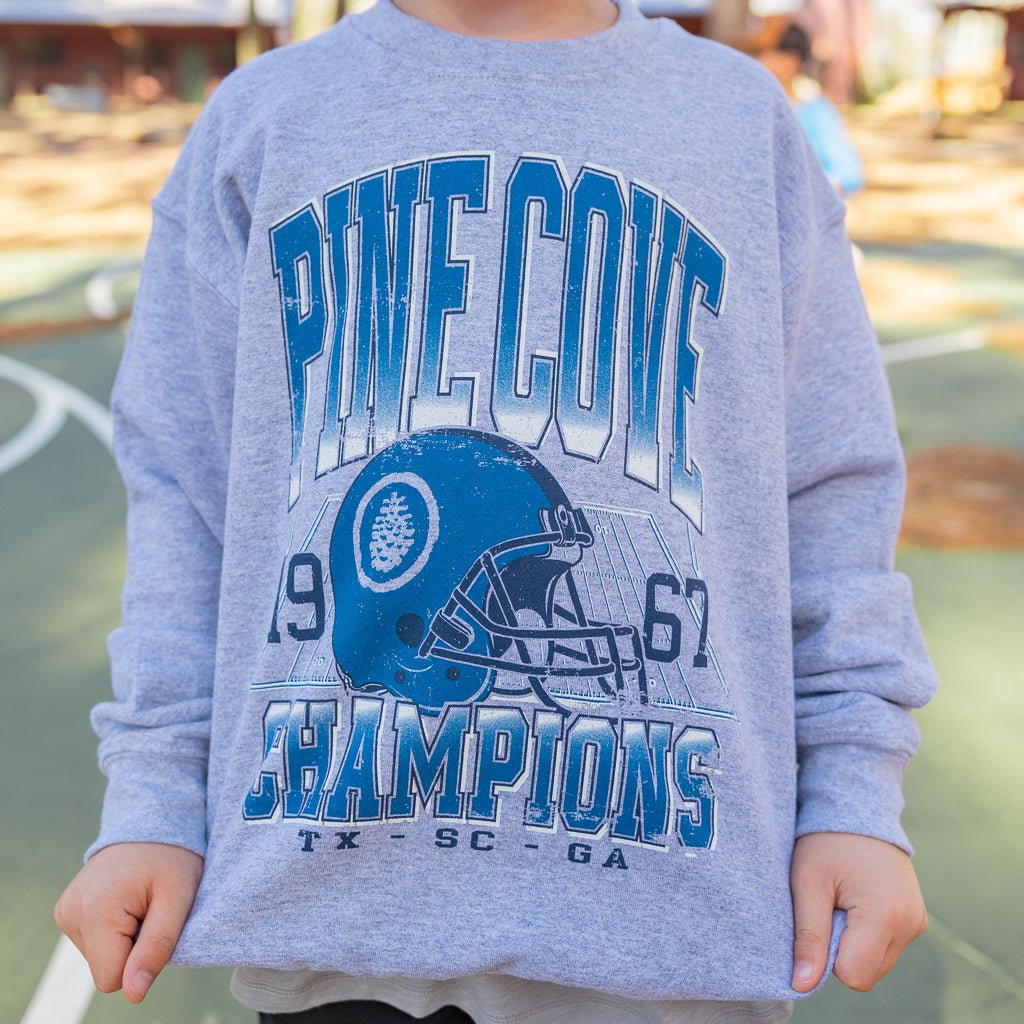 Youth Vintage Champions Crew - Pine Cove Web Store