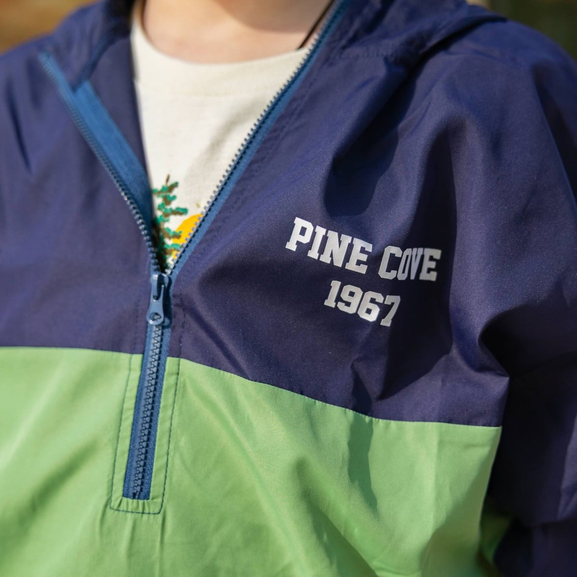 Youth Pine Cove Windbreaker - Pine Cove Web Store