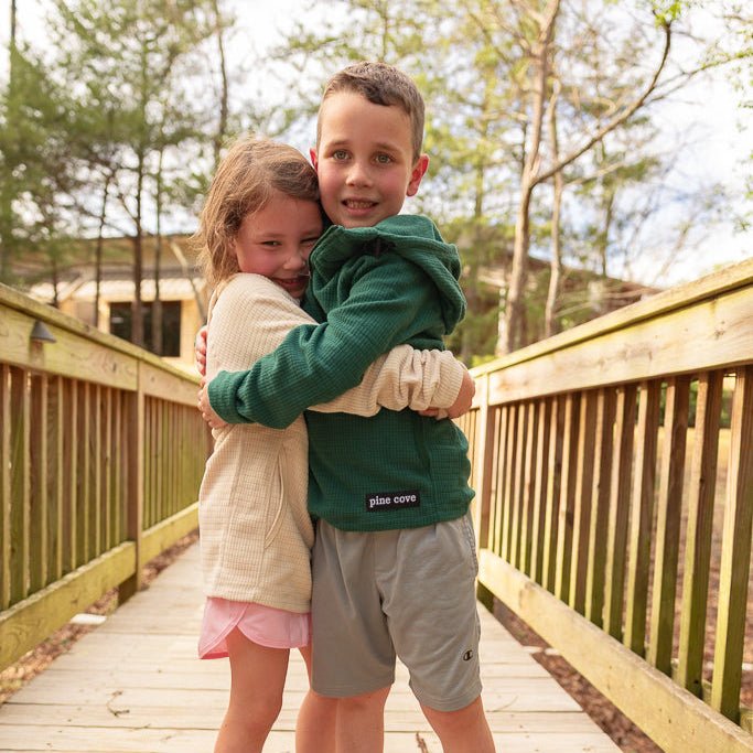 Grid Fleece - Pine Cove Web Store