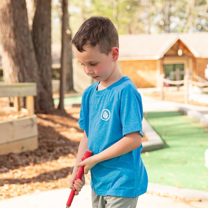 Youth Simple Active Tee - Pine Cove Web Store