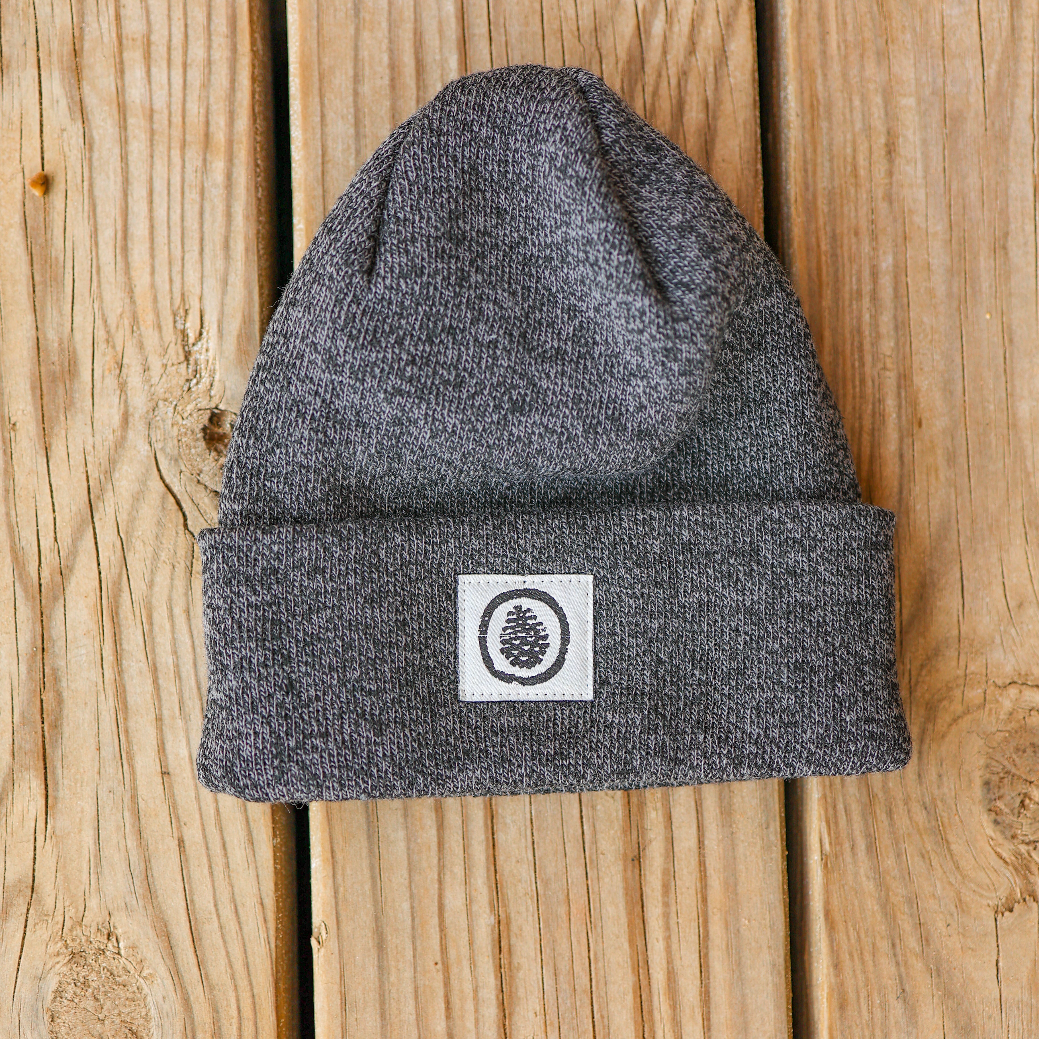 Beanie- Heather Dark Gray