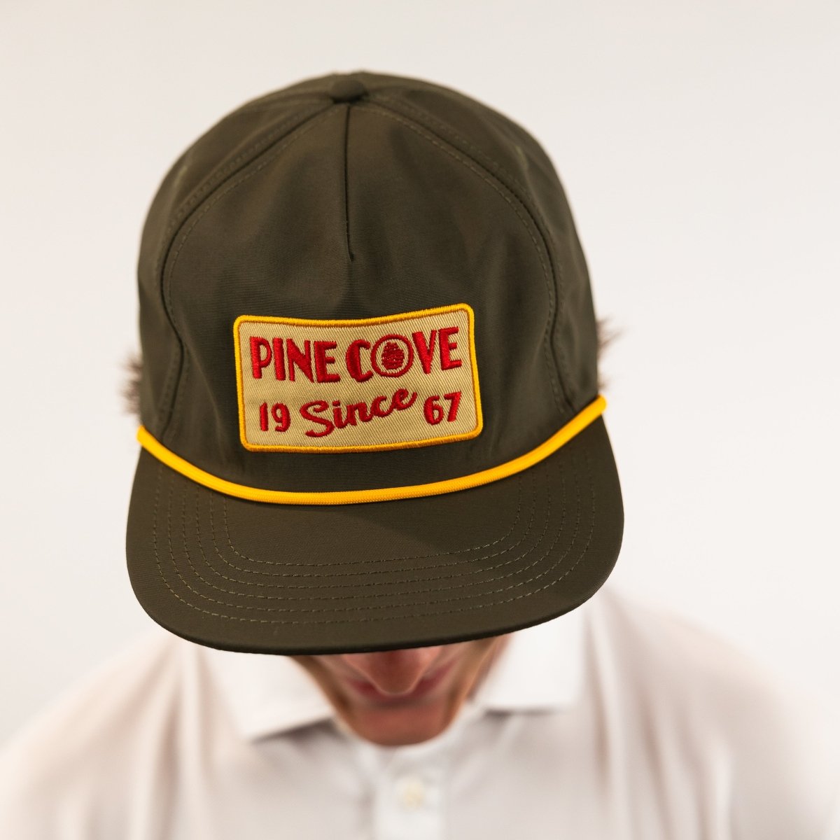 Green Patch Hat - Pine Cove Web Store