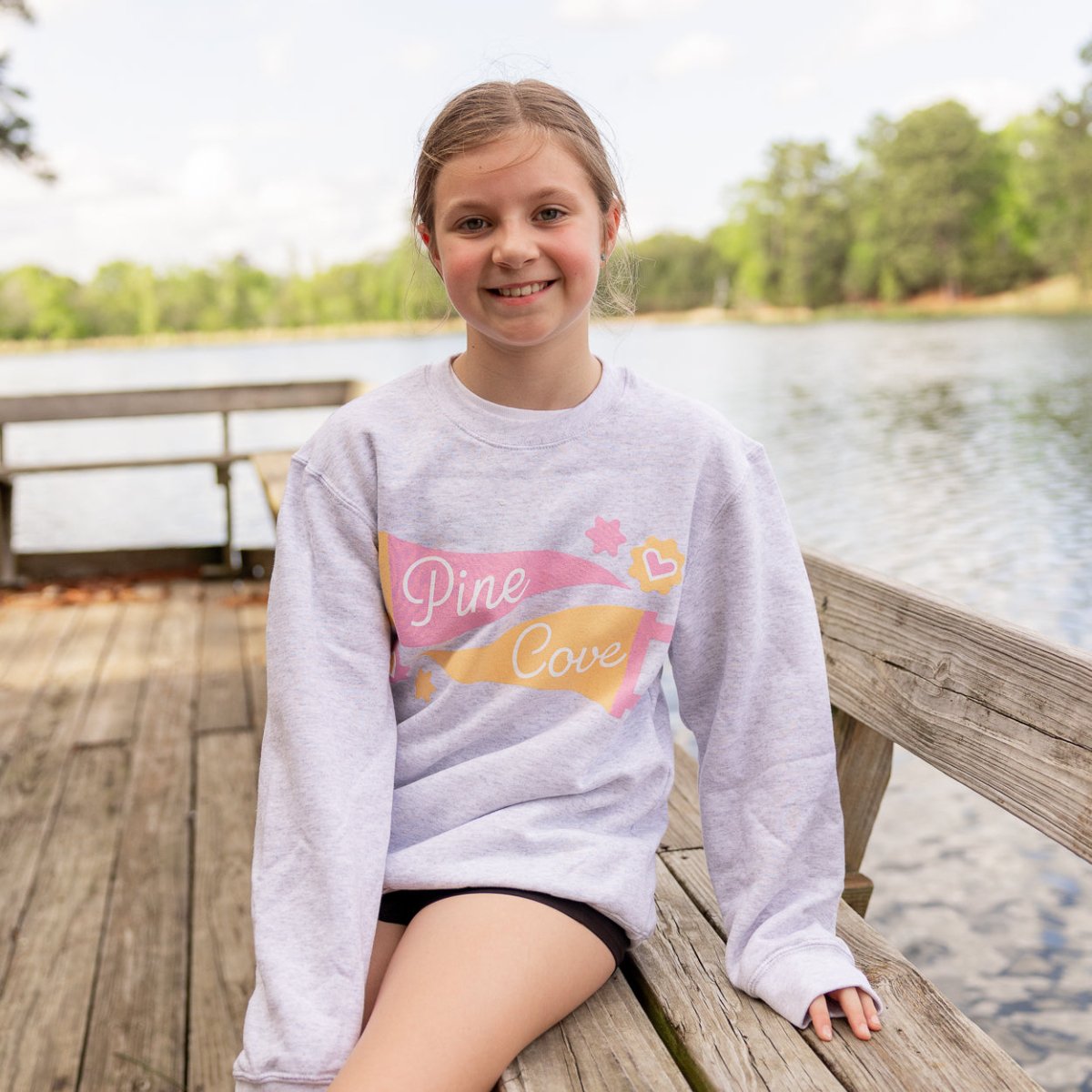Youth Pennant Crew - Pine Cove Web Store