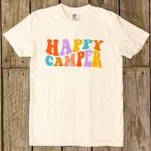 Load image into Gallery viewer, Ivory Happy Camper Tee
