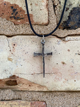 Load image into Gallery viewer, Cross Nail Necklace
